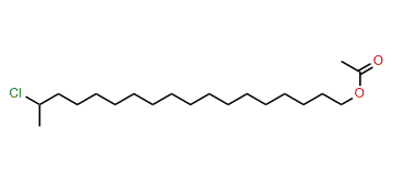 17-Chlorooctadecyl acetate